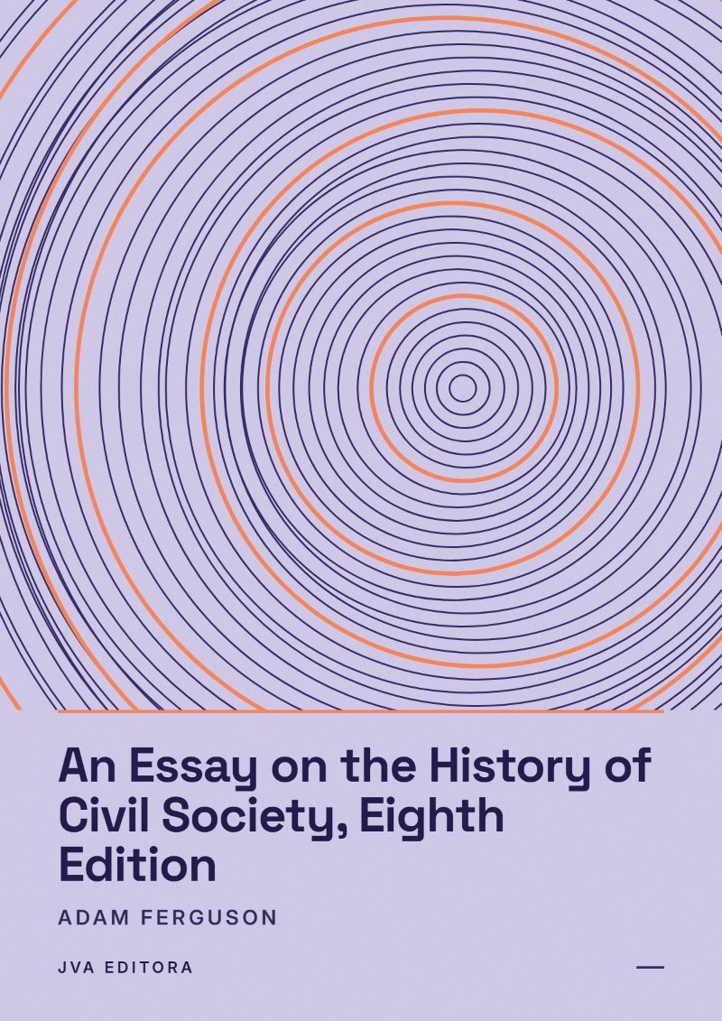 Εξώφυλλο του An Essay on the History of Civil Society, Eighth Edition