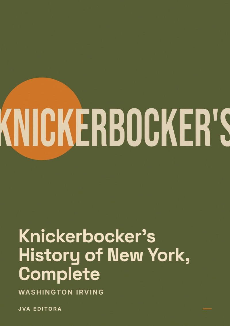 Εξώφυλλο του Knickerbocker's History of New York, Complete