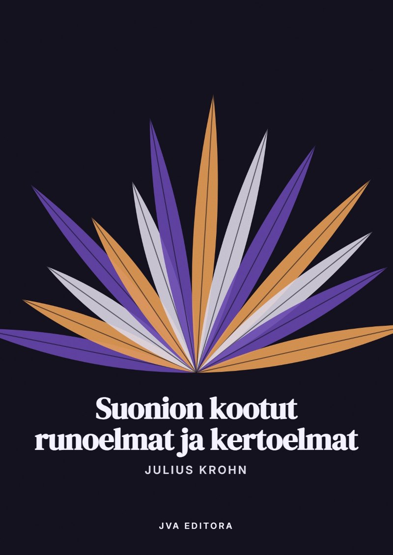 Capa de Suonion kootut runoelmat ja kertoelmat