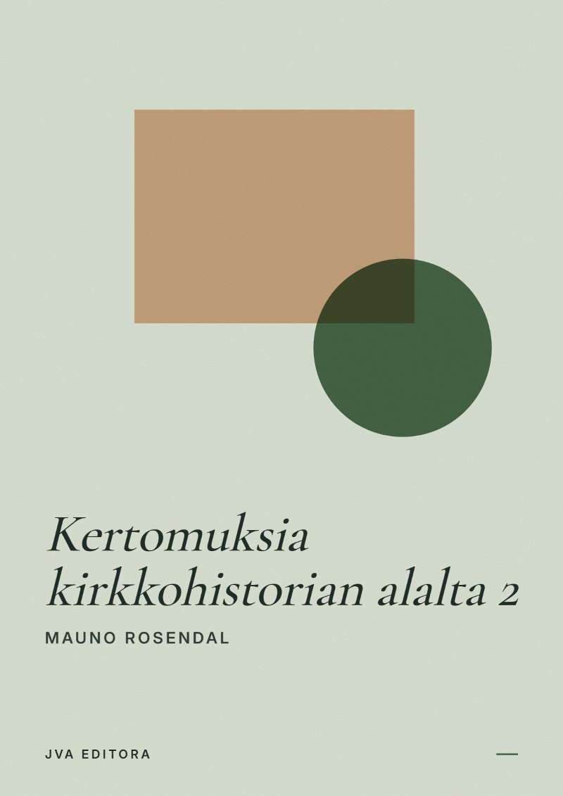 Cover of Kertomuksia kirkkohistorian alalta 2