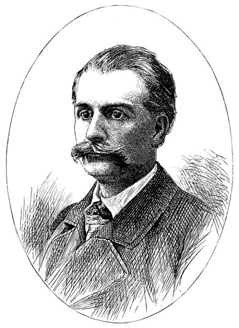 John William De Forest的肖像