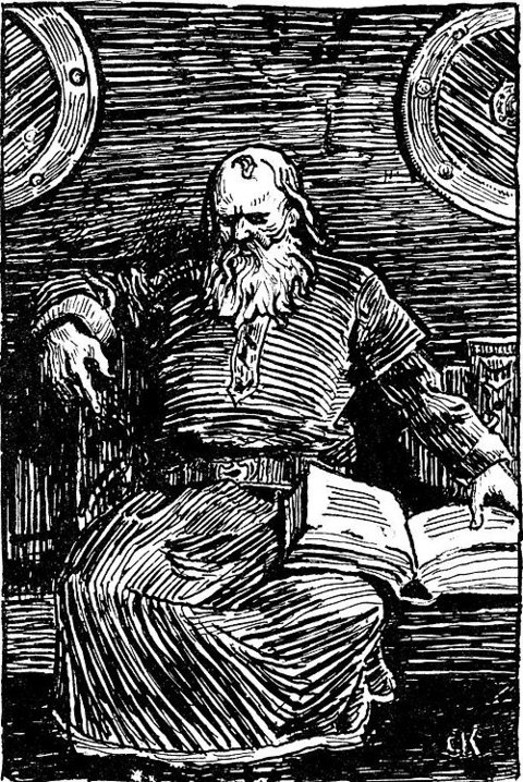 Retrato de Snorri Sturluson