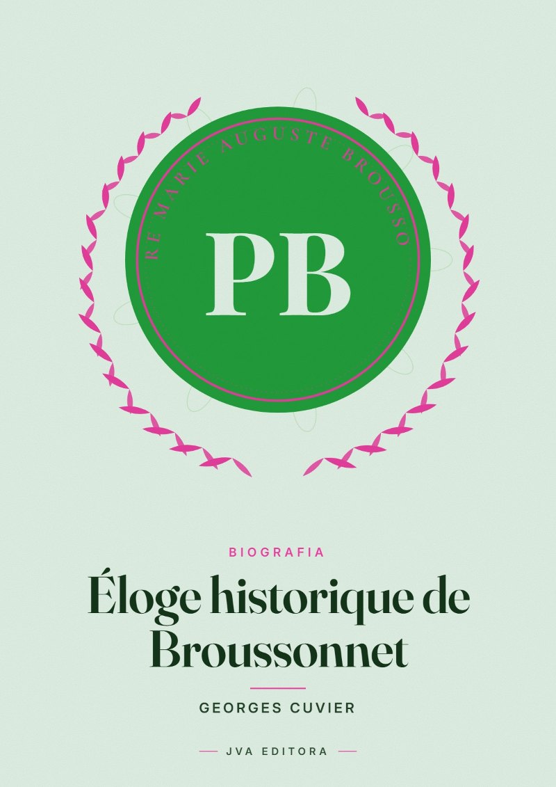 Εξώφυλλο του Éloge historique de Broussonnet