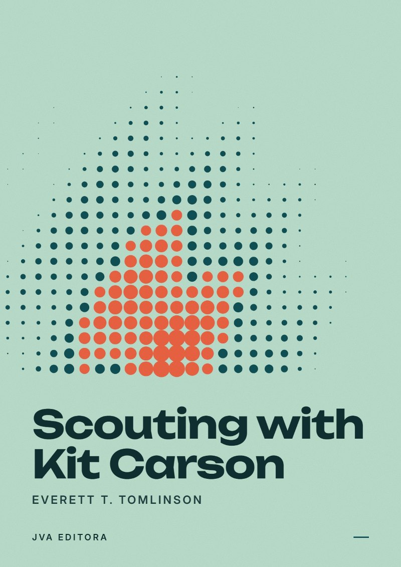 《Scouting with Kit Carson》封面