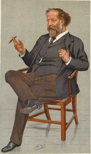 Retrato de J. Comyns Carr