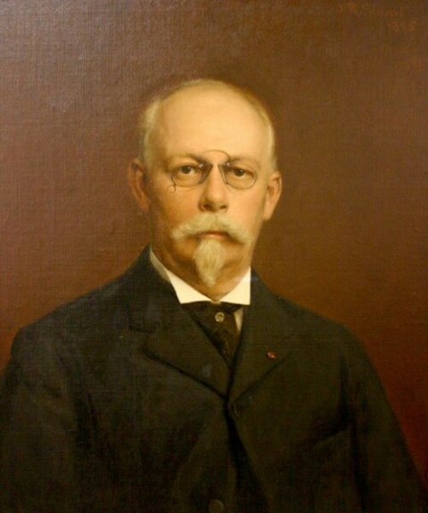Ritratto di George W. Peck