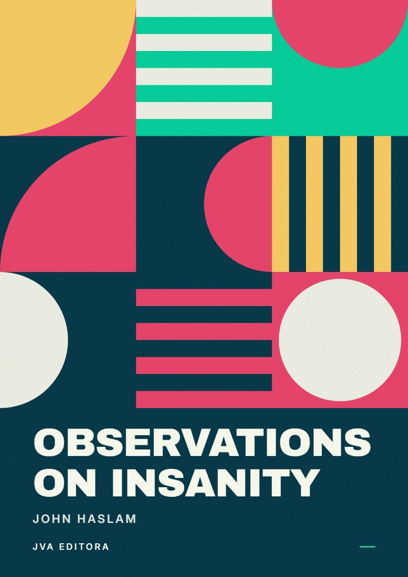 Copertina di Observations on insanity