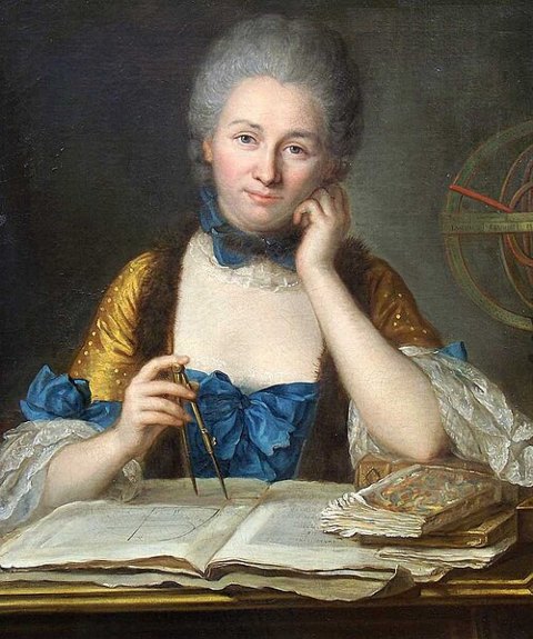 Portrait de Gabrielle Emilie Le Tonnelier de Breteuil Du Châtelet
