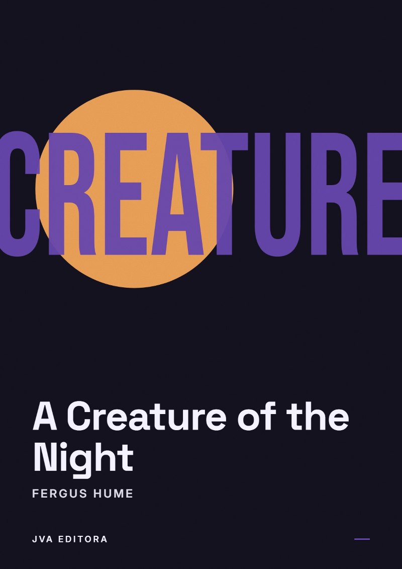 Εξώφυλλο του A Creature of the Night