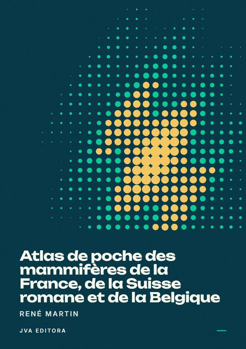 Capa de Atlas de poche des mammifères de la France, de la Suisse romane et de la Belgique