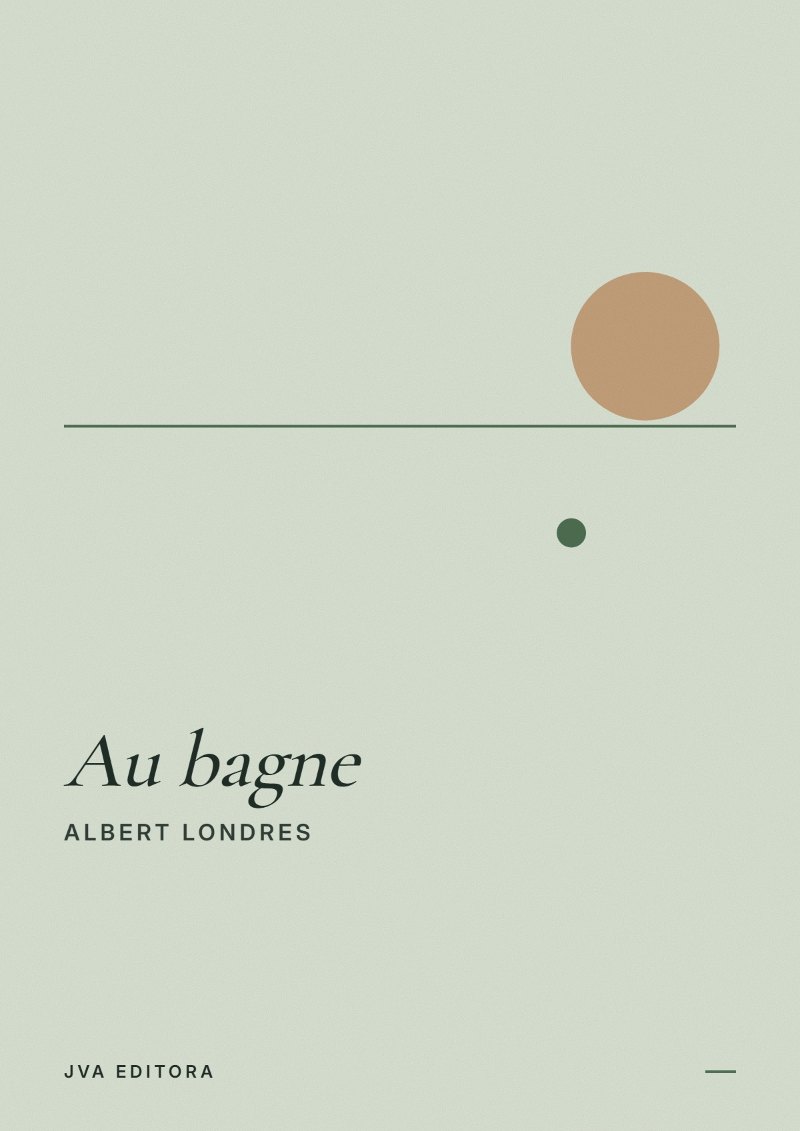 Capa de Au bagne