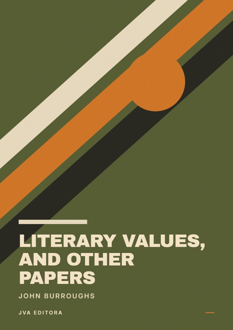 Cover of Literary values, and other papers