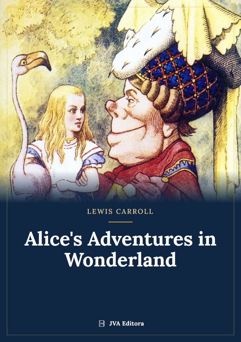 Capa de Alice's Adventures in Wonderland