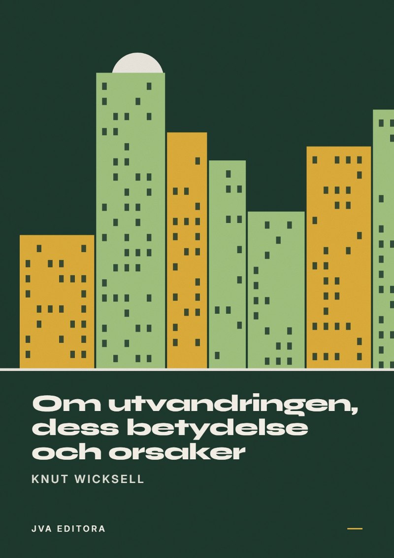 Couverture de Om utvandringen, dess betydelse och orsaker
