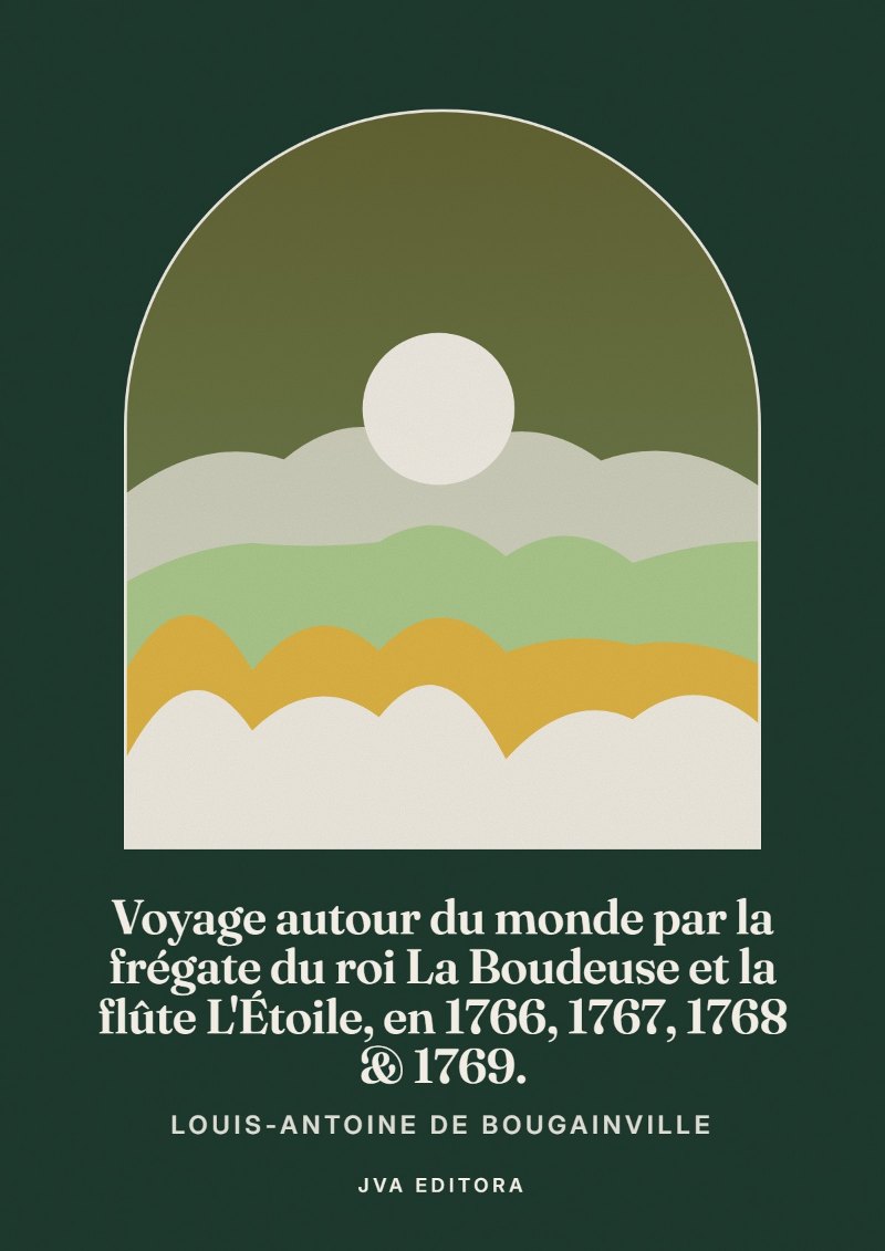 Capa de Voyage autour du monde par la frégate du roi La Boudeuse et la flûte L'Étoile, en 1766, 1767, 1768 & 1769.