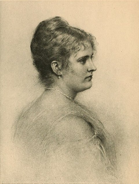 Retrato de Maud Howe Elliott