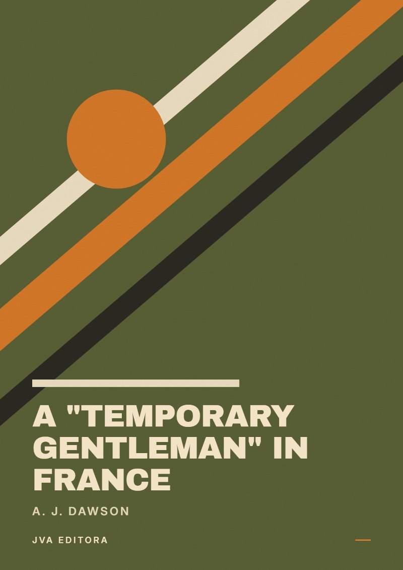 《A "Temporary Gentleman" in France》封面