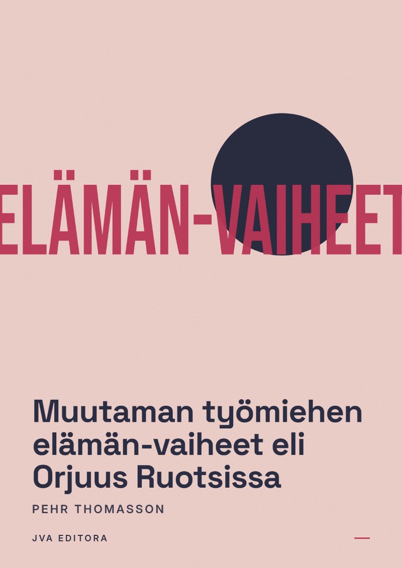Cover of Muutaman työmiehen elämän-vaiheet eli Orjuus Ruotsissa