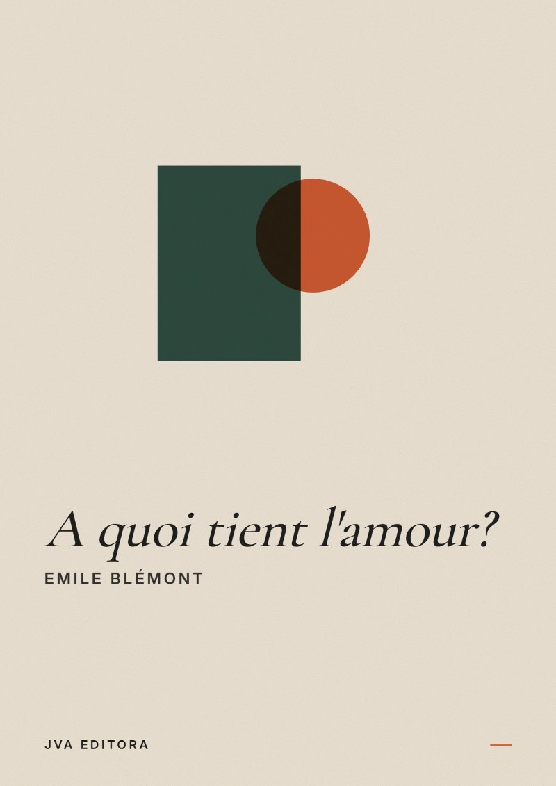 Capa de A quoi tient l'amour?