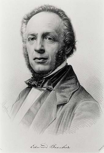Retrato de Edward Beecher