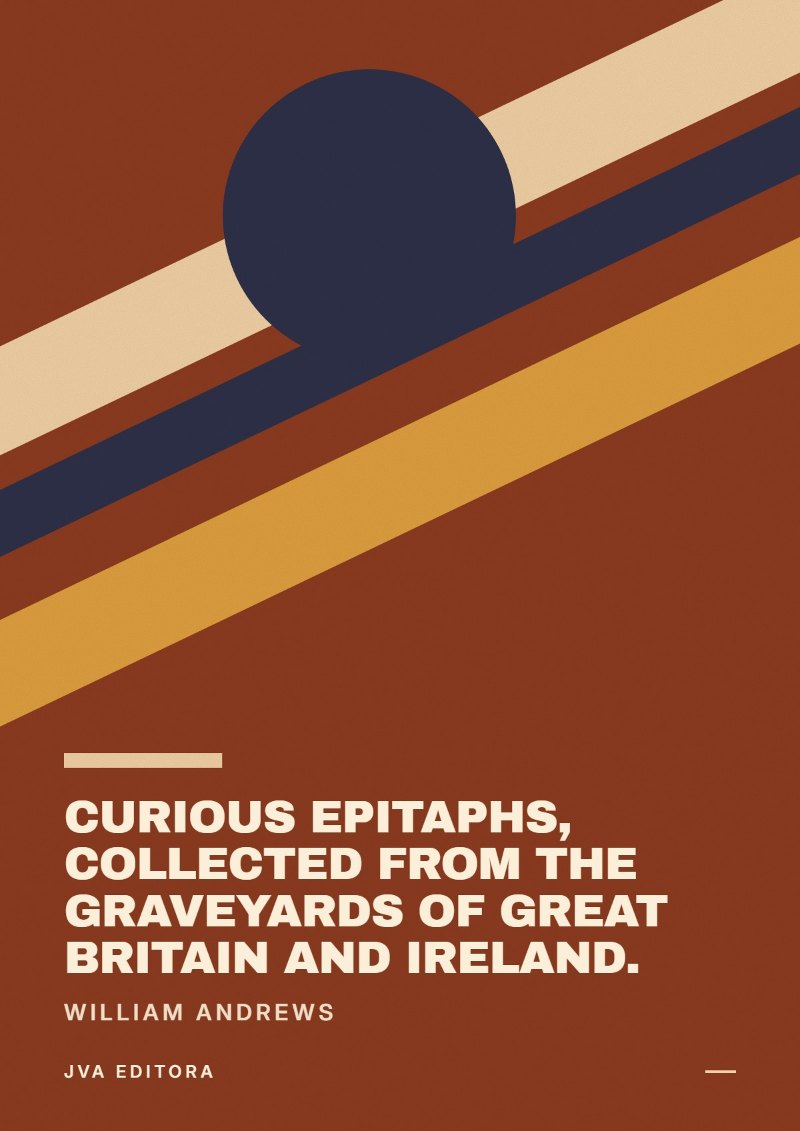 Εξώφυλλο του Curious Epitaphs, Collected from the Graveyards of Great Britain and Ireland.
