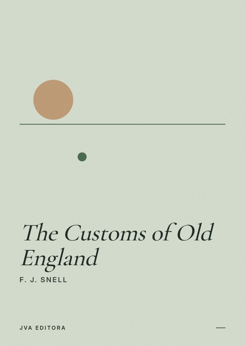 Cover of The Customs of Old England