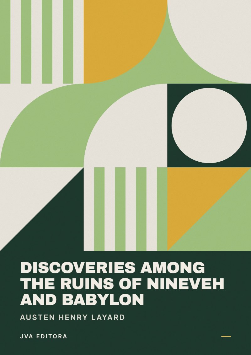 Couverture de Discoveries Among the Ruins of Nineveh and Babylon