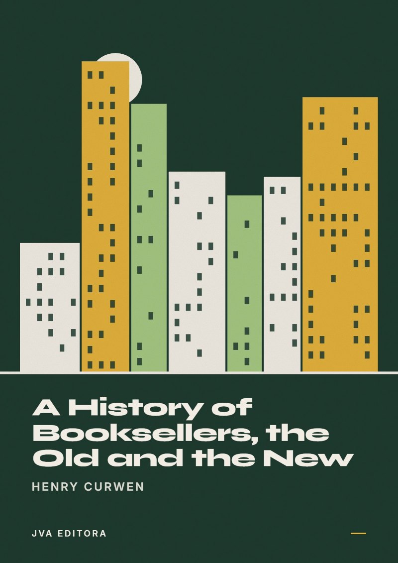 《A History of Booksellers, the Old and the New》封面