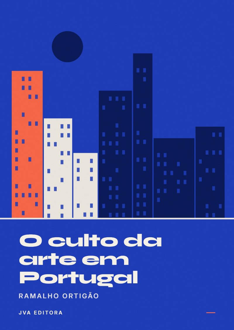 《O culto da arte em Portugal》封面