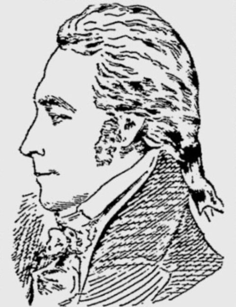 Retrato de Charles Evans