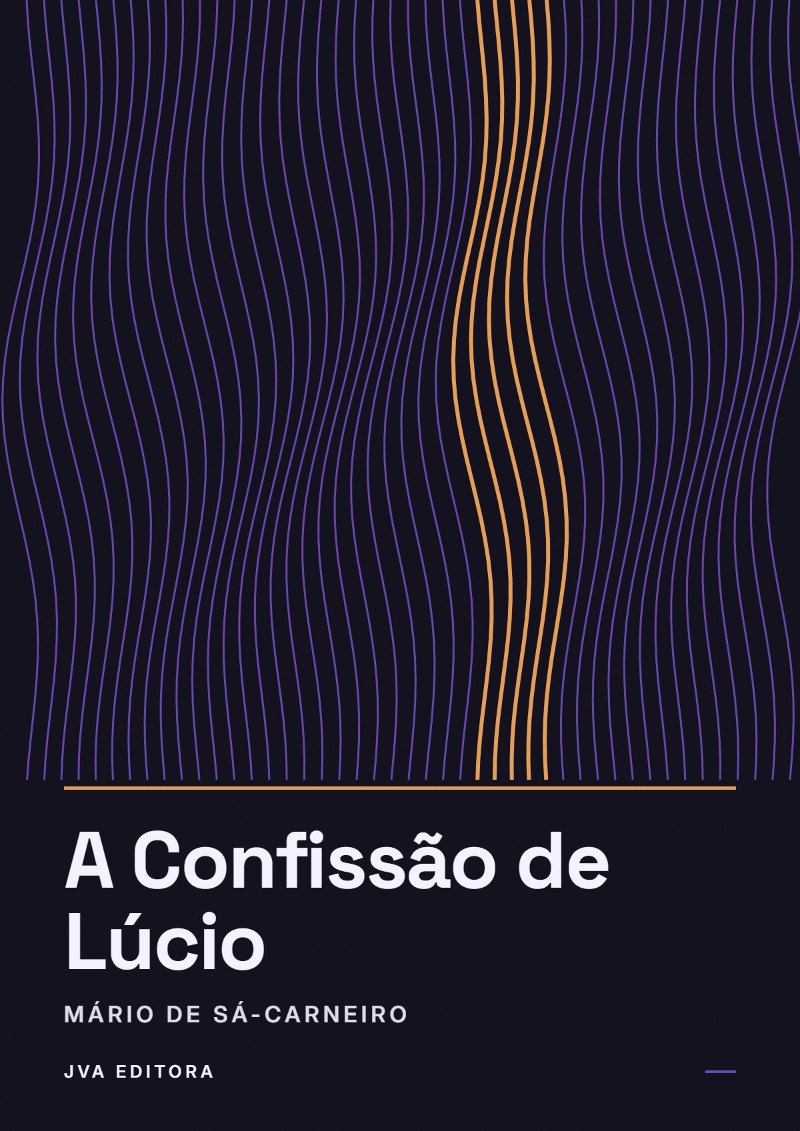 Capa de A Confissão de Lúcio