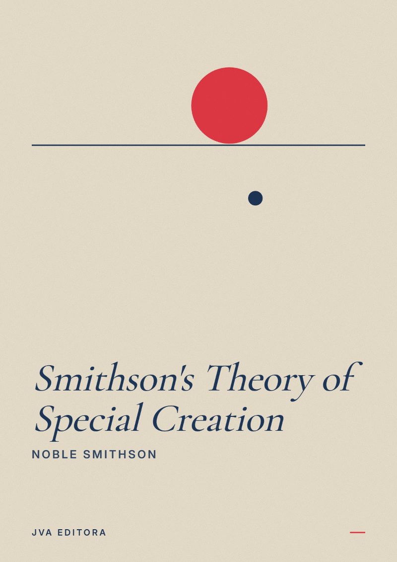 Copertina di Smithson's Theory of Special Creation