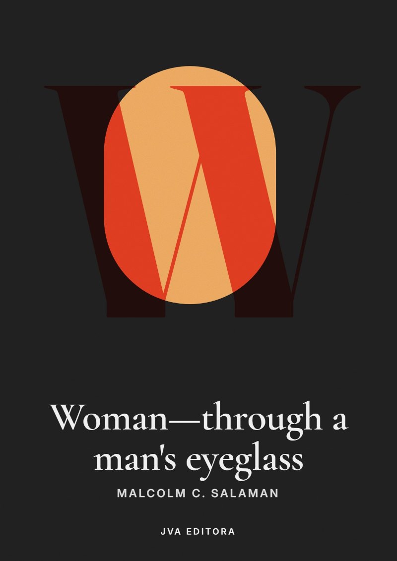 Cover of Woman—through a man's eyeglass