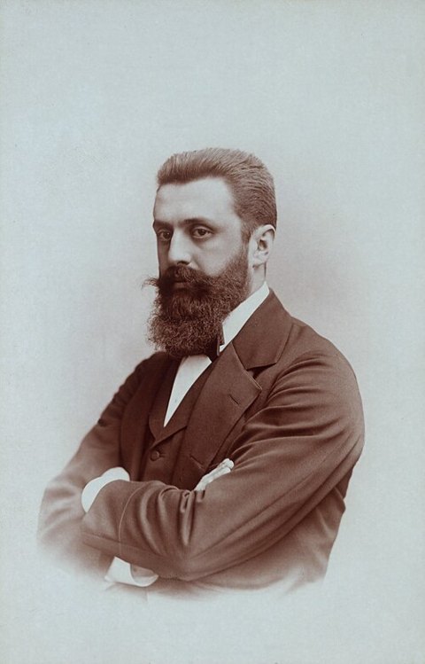 Porträt von Theodor Herzl