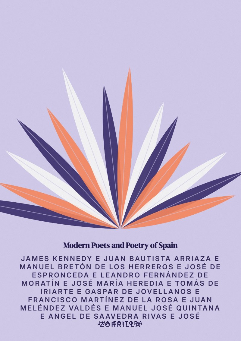 Cover von Modern Poets and Poetry of Spain