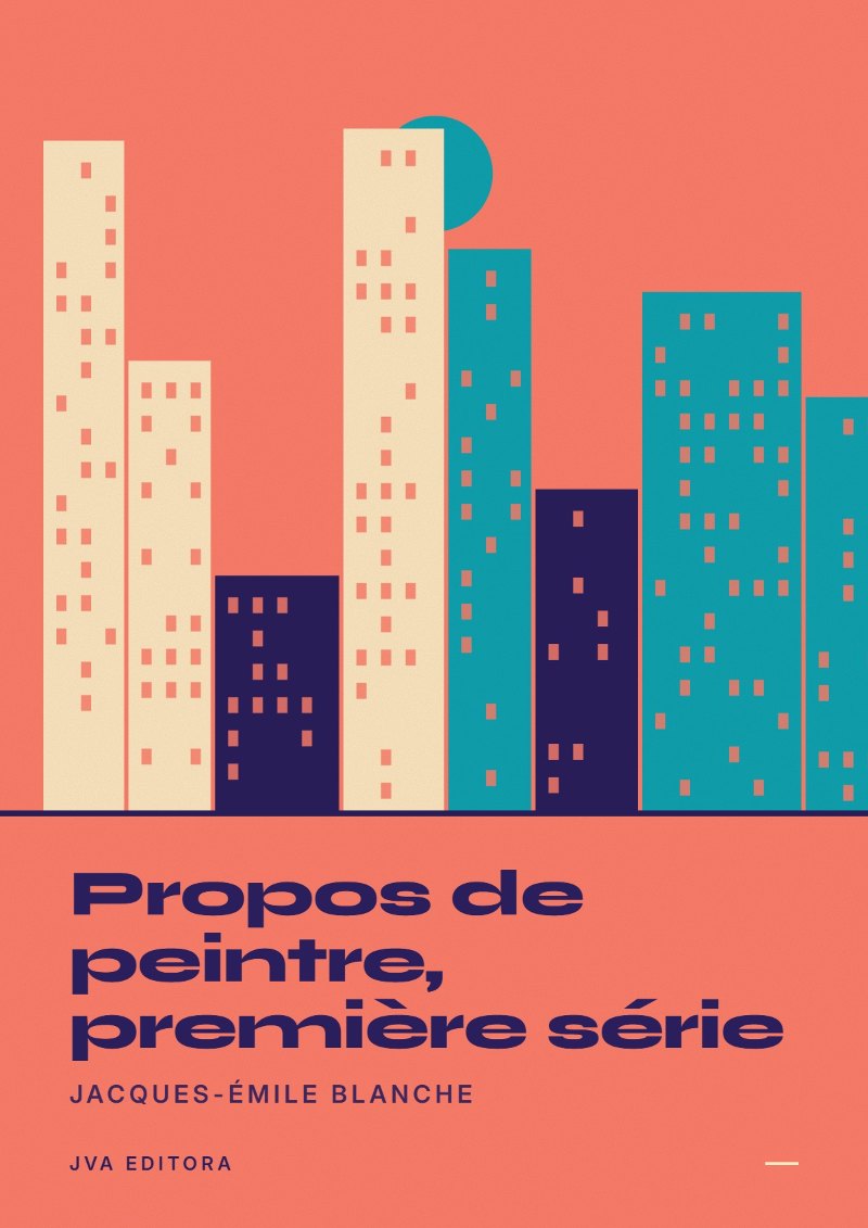 Copertina di Propos de peintre, première série