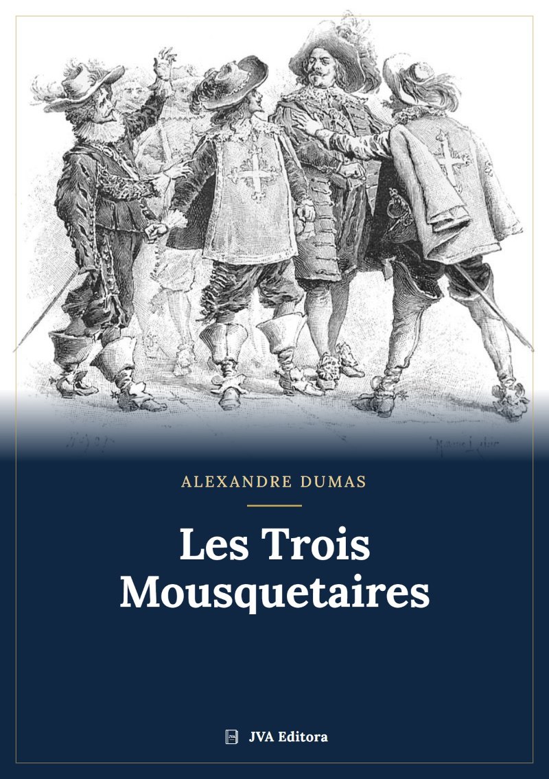 Capa de Les Trois Mousquetaires