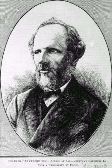 Retrato de Charles Heavysege