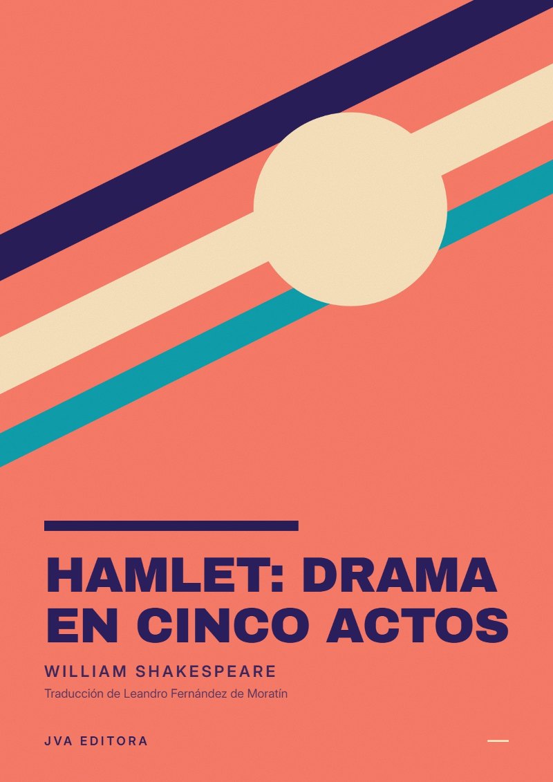 Capa de Hamlet: Drama en cinco actos