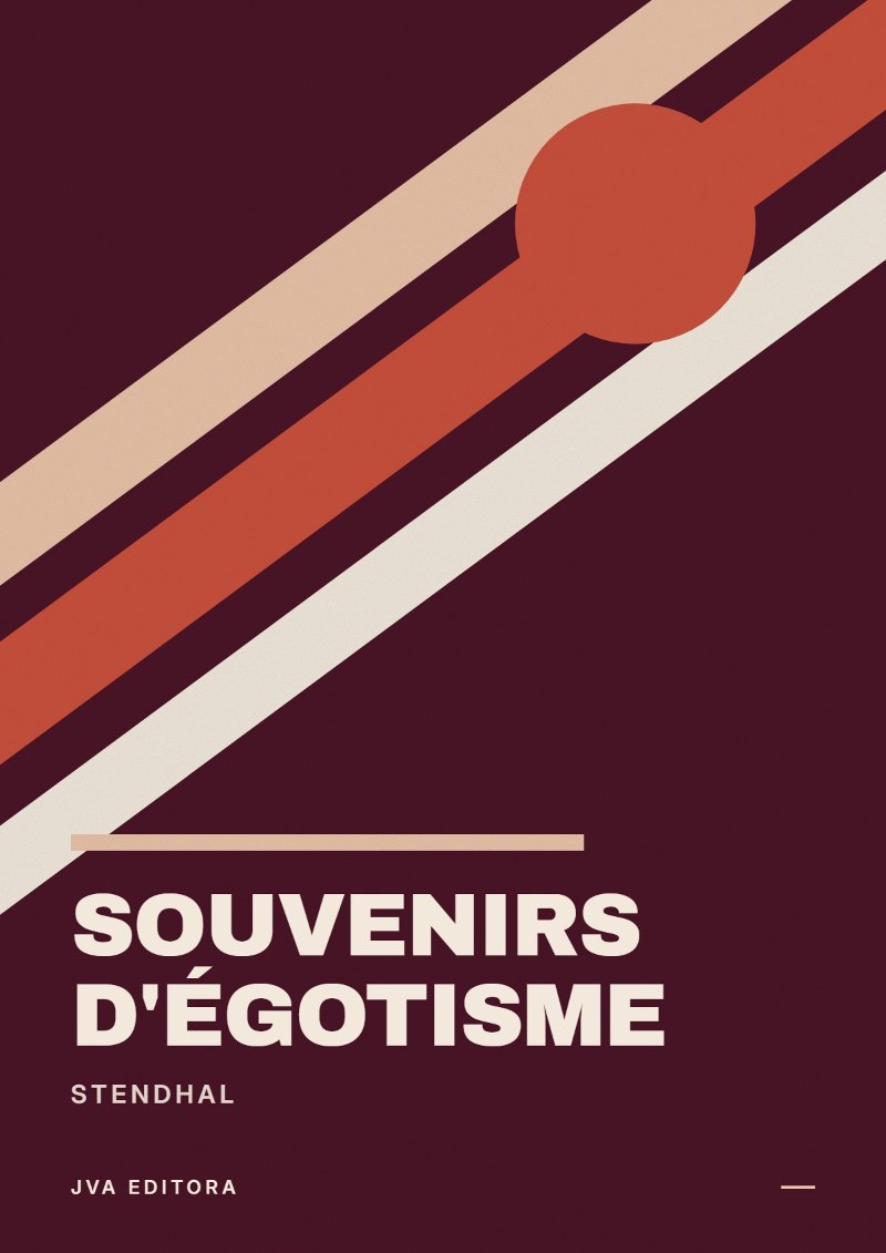 Cover of Souvenirs d'égotisme