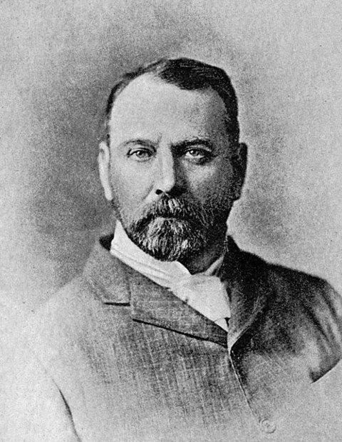 Retrato de Sydney Grundy