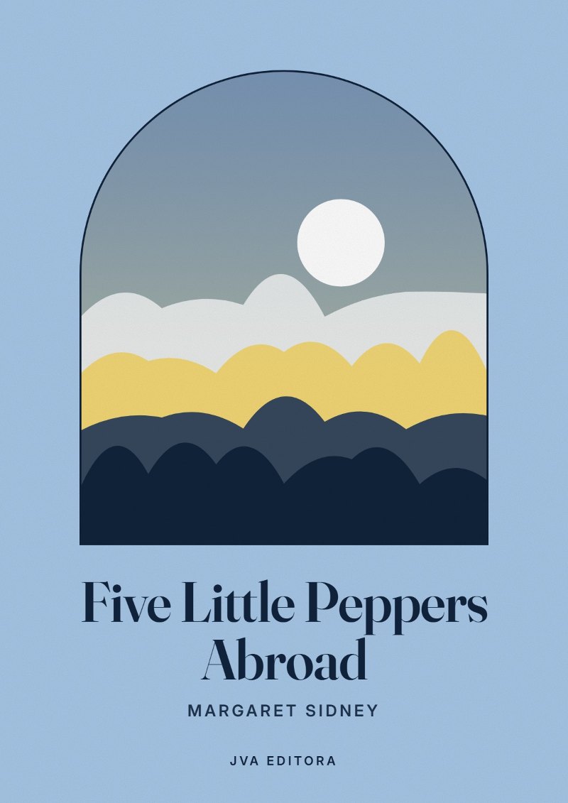 Cover von Five Little Peppers Abroad
