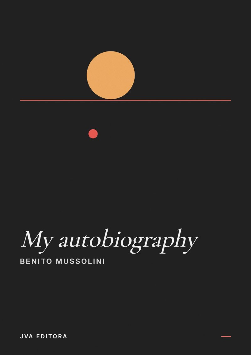 《My autobiography》封面