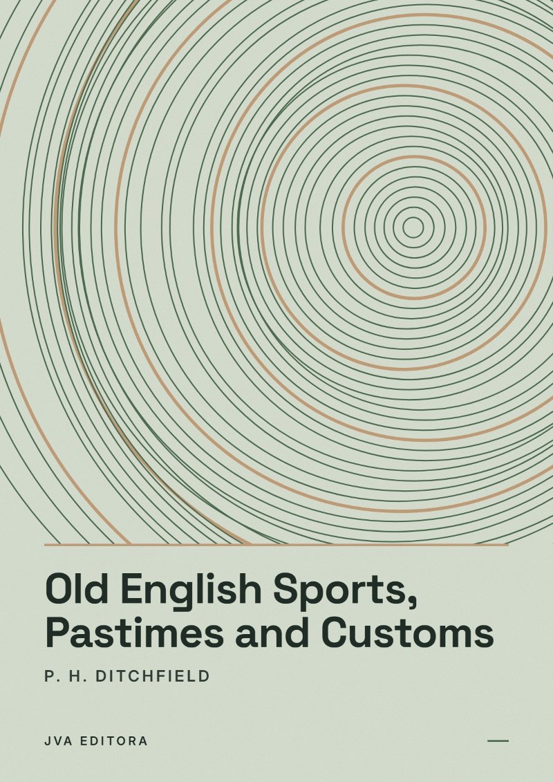 Capa de Old English Sports, Pastimes and Customs