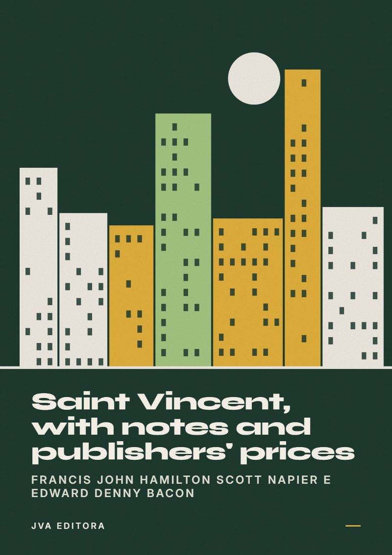 Couverture de Saint Vincent, with notes and publishers' prices