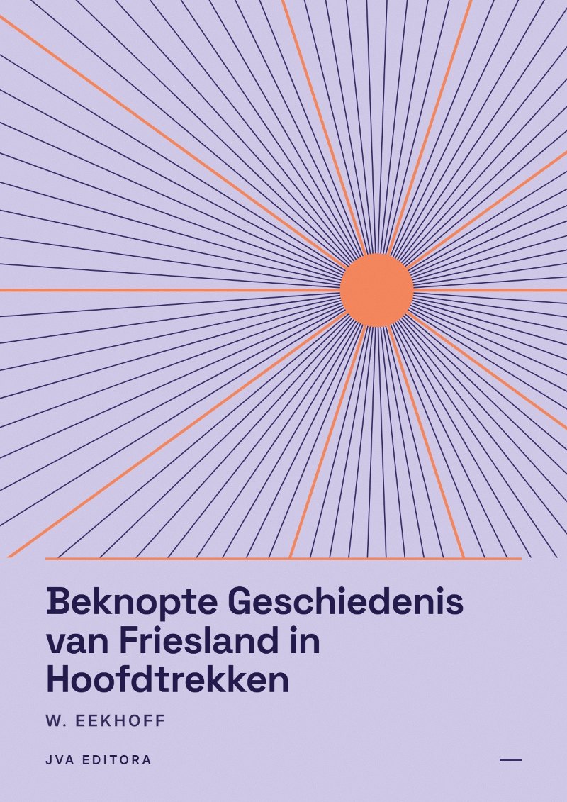 Couverture de Beknopte Geschiedenis van Friesland in Hoofdtrekken