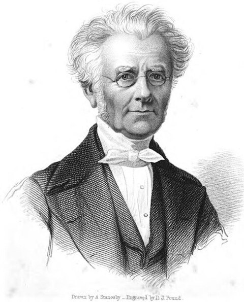 Porträt von Old Humphrey