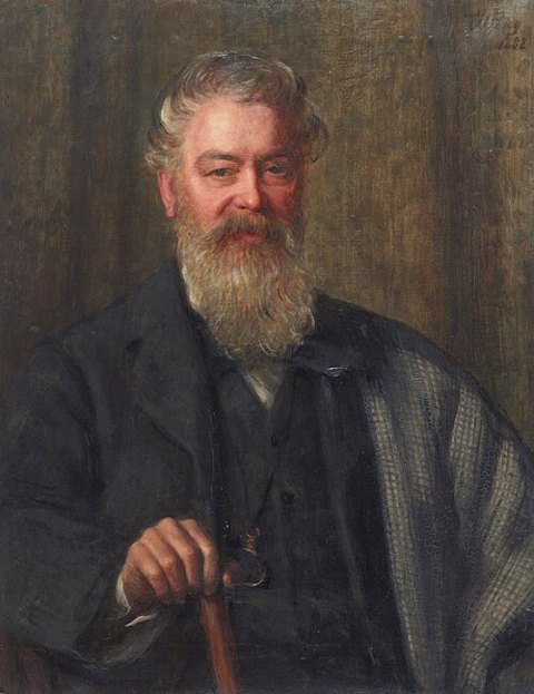 Retrato de Edwin Waugh