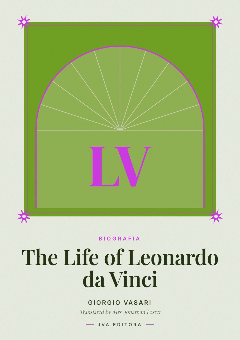 《The Life of Leonardo da Vinci》封面