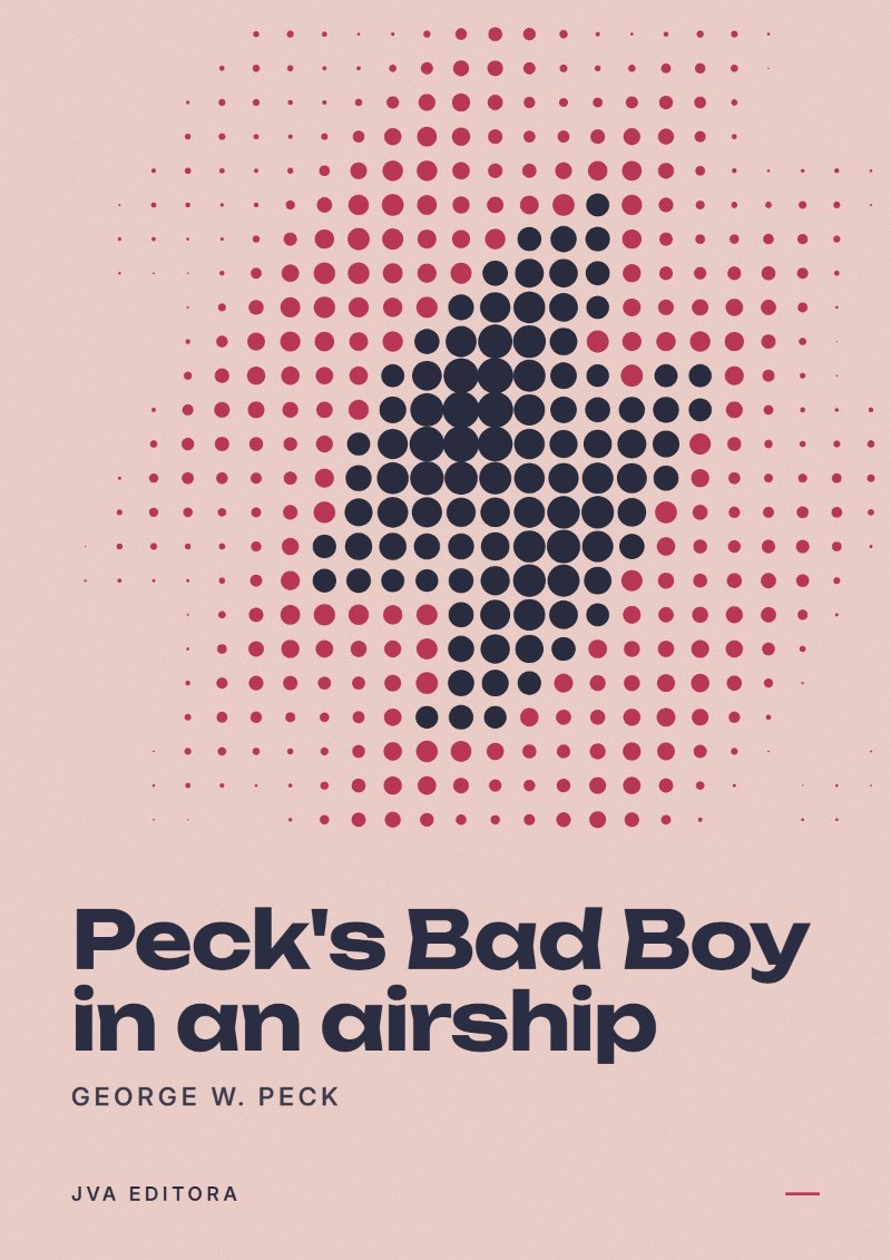 Εξώφυλλο του Peck's Bad Boy in an airship